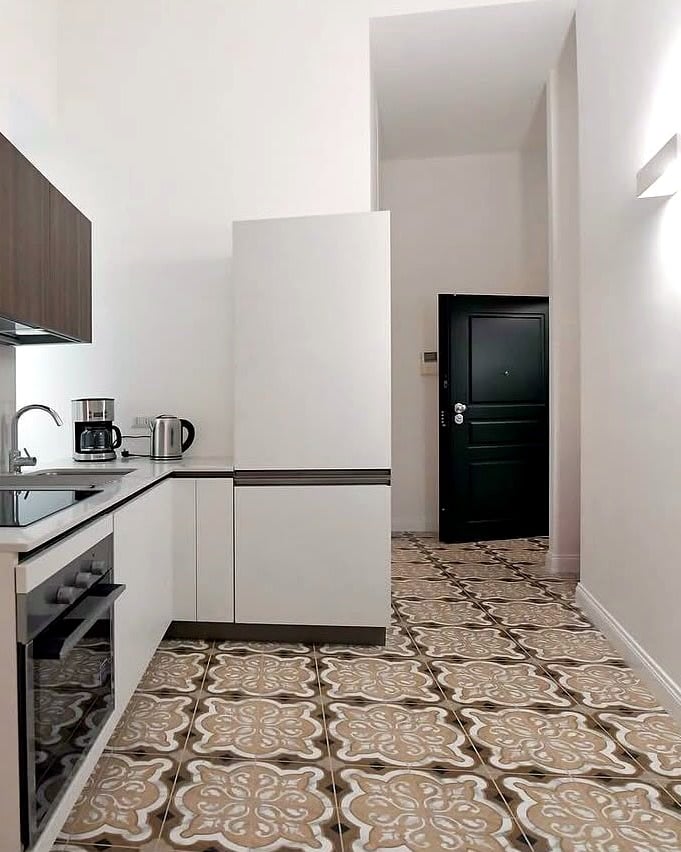Vatican Apartment — kitchen